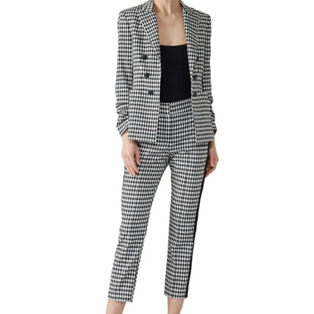 EUC Veronica Beard Caldwell Gingham Dickey Jacket - Picture 3 of 10